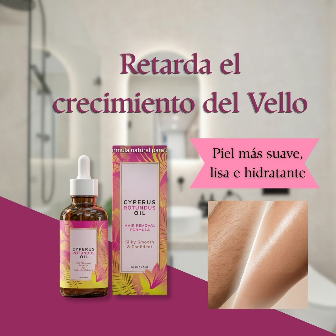 Menos vello. Sin dolor. Sin láser.