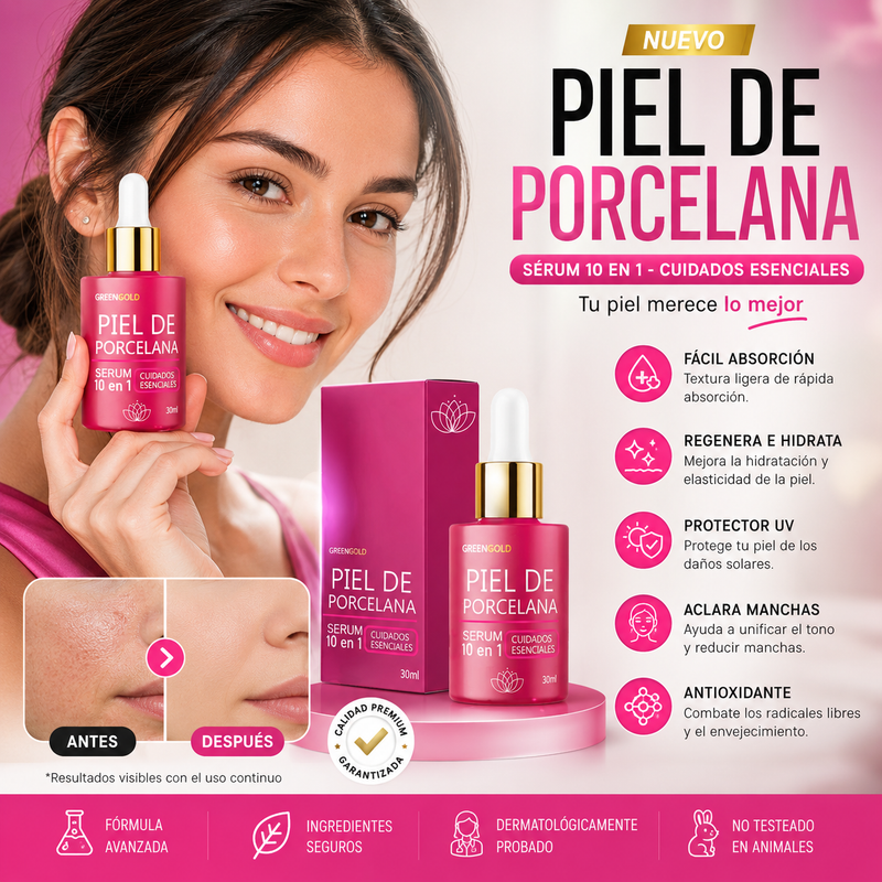 SERUM PIEL DE PORCELANA