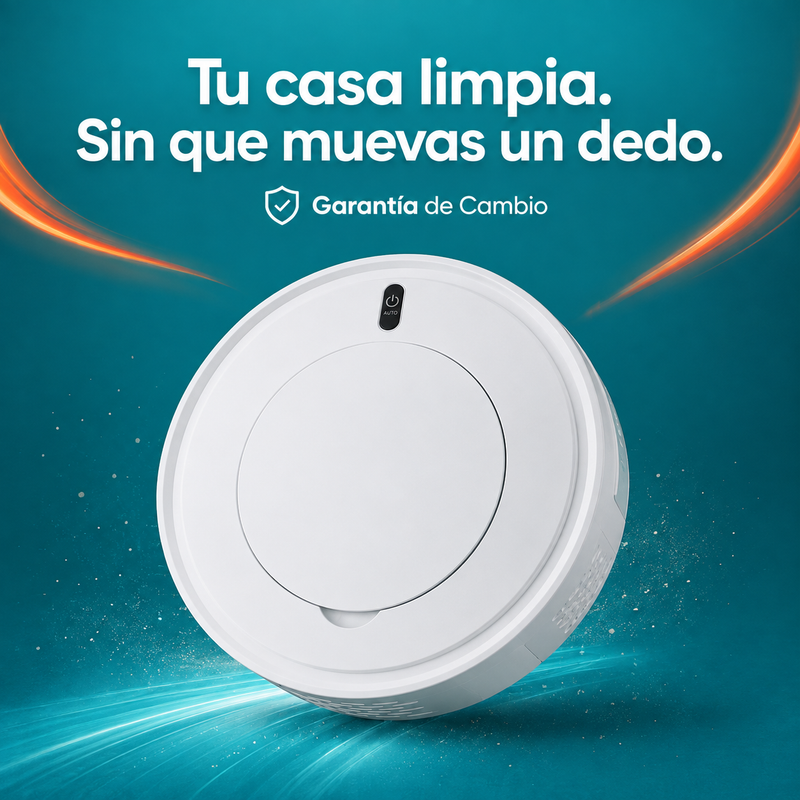Robot Aspirador Inteligente NovaClean | Limpia tu Hogar Sin Esfuerzo