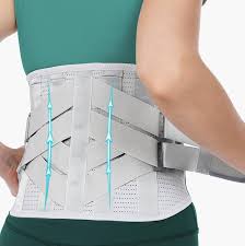 faja de soporte lumbar ajustable.