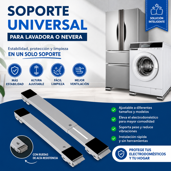 Mueve tu nevera fácilmente y limpia debajo en segundos