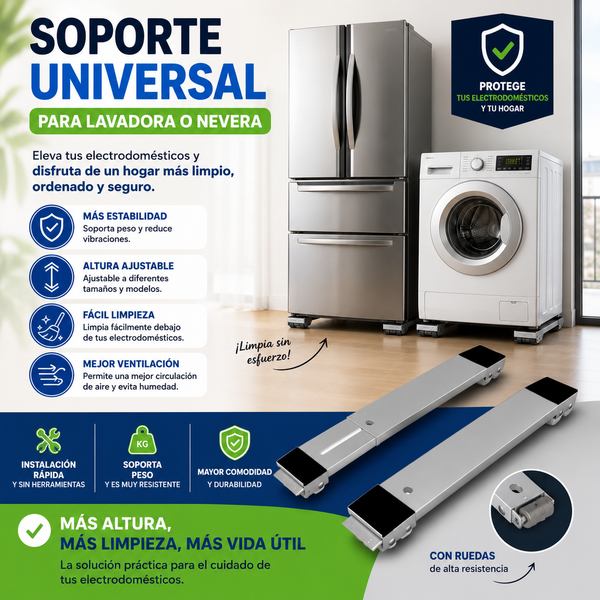 Mueve tu nevera fácilmente y limpia debajo en segundos 3