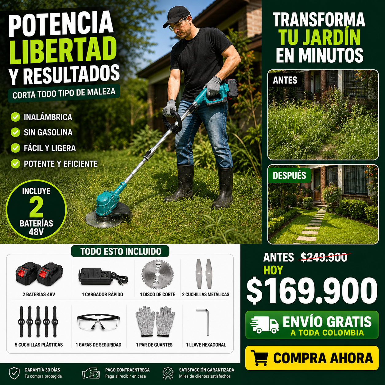 Guadaña O Cortadora De Césped Accesorios