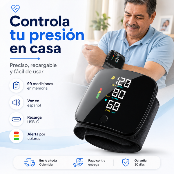 Tensiómetro Digital - Úsalo en 3 pasos