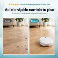 Robot Aspirador Inteligente NovaClean | Limpia tu Hogar Sin Esfuerzo foto 5