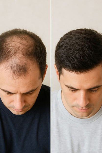 Kit de crecimiento capilar 4 en 1 con aceite de Batana, productos de bienestar para fortalecer y revitalizar el cabello.