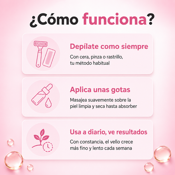 Menos vello. Sin dolor. Sin láser. 5