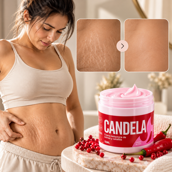 Candela 150 g | Crema Termoactiva para Estrías y Celulitis 4