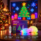 CORTINA LED INTELIGENTE 3X2M – 400 LEDS RGB - miniatura 2
