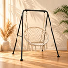 Silla hamaca con soporte - miniatura 1