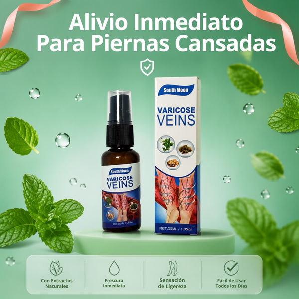 Spray para Piernas con Várices | Alivio y Frescura