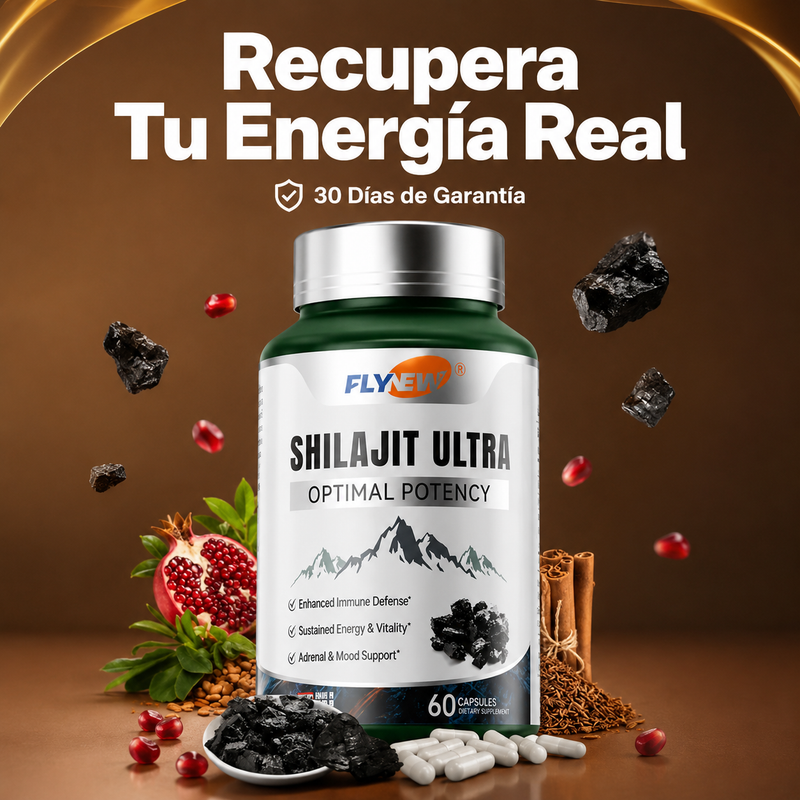 Shilajit Ultra Fly New – Fórmula Premium con Shilajit del Himalaya