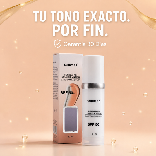 LUMÉ · Base Mágica Adaptable — Foundation Color Changing SPF 50+