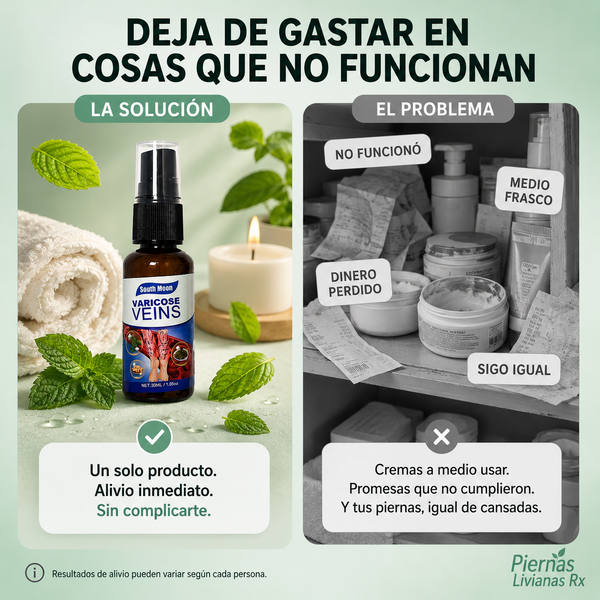 Spray para Piernas con Várices | Alivio y Frescura 4
