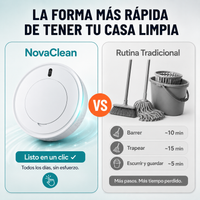 Robot Aspirador Inteligente NovaClean | Limpia tu Hogar Sin Esfuerzo foto 3